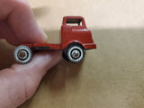 VINTAGE DIECAST RED TRUCK WITH WHITEWALL TIRES VERY COOL