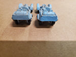 Vtg Pair Tootsie Toys Diecast Robins Egg Blue Hot Rod Roadster T-Bucket