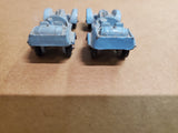 Vtg Pair Tootsie Toys Diecast Robins Egg Blue Hot Rod Roadster T-Bucket