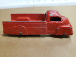 Vtg Die-Cast Red Tootsie Toy Ford F6 1949 Pick-Up Truck USA 4" Collectible