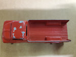 Vtg Die-Cast Red Tootsie Toy Ford F6 1949 Pick-Up Truck USA 4" Collectible