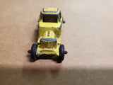Vintage Tootsie Toy Yellow Roadster Hot Rod Pick-Up Truck Die-Cast
