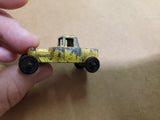 Vintage Tootsie Toy Yellow Roadster Hot Rod Pick-Up Truck Die-Cast