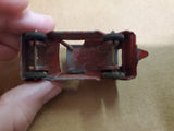 Vintage Tootsie Toys Die-Cast Green Ford Mustang & Red Panel Truck Chicago