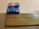 Barclay Car Carrier Toy Slush Cars 1950's Vtg Metal Wheels Set USA Lot