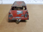Vtg Red Tootsie Toy Ford Country Sedan Chicago 24 USA P-10296 W/Trailer Hitch