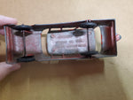 Vtg Red Tootsie Toy Ford Country Sedan Chicago 24 USA P-10296 W/Trailer Hitch