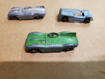 Vtg Lot Of 3 Tootsie Toys 2 Jaguars & 1 Ford GT Diecast Toy Car Collectibles