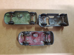 Vtg Lot Of 3 Tootsie Toys 2 Jaguars & 1 Ford GT Diecast Toy Car Collectibles