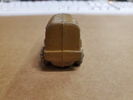 Vtg Manoli Die- Cast Slush Military Truck 1930S Toy Rubber Wheel Orig Survivor!