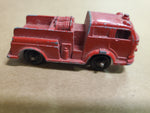 Vintage Die-Cast Tootsie Toy Red Pumper Fire Truck Made In Chicago