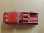 Vintage Die-Cast Tootsie Toy Red Pumper Fire Truck Made In Chicago