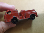 Vintage Die-Cast Tootsie Toy Red Pumper Fire Truck Made In Chicago