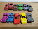 11 Vtg Tootsie Toy Die Cast Models Ford Vicky Ferrari Chevy Corvette Side Step
