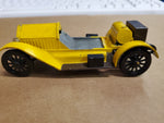 Vtg Gowland & Gowland Yellow Plastic Stutz Bearcat 1914 Model Car Parts/Repair