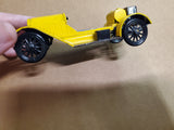 Vtg Gowland & Gowland Yellow Plastic Stutz Bearcat 1914 Model Car Parts/Repair