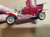 Vintage Cragstan Made in Hong Kong 1912 Plastic Friction Car Packard Ford Model