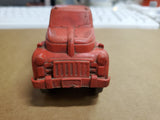 Vintage Original *Auburn Rubber Toy Semi Truck Dual Wheel *1940s Good Condition!