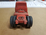 Vintage Original *Auburn Rubber Toy Semi Truck Dual Wheel *1940s Good Condition!