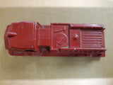 Vtg Midgetoy USA toy trucks red fire engine emergency service vehicle die cast