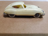 Vtg Japan Plastic and Tin Toy Sports Car Porcha Jaguar Nice Shape!