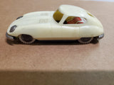 Vtg Japan Plastic and Tin Toy Sports Car Porcha Jaguar Nice Shape!