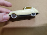 Vtg Japan Plastic and Tin Toy Sports Car Porcha Jaguar Nice Shape!