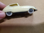 Vtg Japan Plastic and Tin Toy Sports Car Porcha Jaguar Nice Shape!