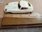 Vtg Japan Plastic and Tin Toy Sports Car Porcha Jaguar Nice Shape!
