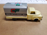 Vintage Mini JAPAN TIN TOY Friction CF CONSOLIDATED FREIGHT WAYS Working MINTY!