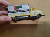Vintage Mini JAPAN TIN TOY Friction CF CONSOLIDATED FREIGHT WAYS Working MINTY!