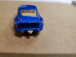 Vtg Matchbox Porsche Turbo Model Car 1978 Blue 3 inch toy Made in Macau VF Cond.