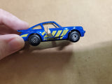 Vtg Matchbox Porsche Turbo Model Car 1978 Blue 3 inch toy Made in Macau VF Cond.