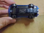Vtg Matchbox Porsche Turbo Model Car 1978 Blue 3 inch toy Made in Macau VF Cond.