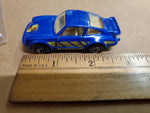 Vtg Matchbox Porsche Turbo Model Car 1978 Blue 3 inch toy Made in Macau VF Cond.