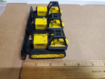 Near Vintage 1994 Lot of 5 Tonka Toys Bull Dozers Crane Construction Machinery