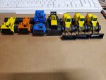 Vintage 1992 Lot of 7 Tonka Toys Tractor Bull Dozer Heavy Machinery Construction