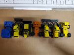 Vintage 1992 Lot of 7 Tonka Toys Tractor Bull Dozer Heavy Machinery Construction