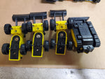Vintage 1992 Lot of 7 Tonka Toys Tractor Bull Dozer Heavy Machinery Construction