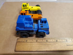 Vintage 1992 Lot of 7 Tonka Toys Tractor Bull Dozer Heavy Machinery Construction