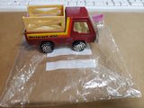 Vtg1982 Buddy L Red Yellow Orange Diecast Horserack 400 Farm Truck Made in Macau