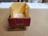 Vtg1982 Buddy L Red Yellow Orange Diecast Horserack 400 Farm Truck Made in Macau