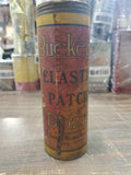buckeye elastic patch dozit buckeye reliner producing tin missing lid & contents