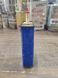 vtg exxon handy oil cleans lubricates and prevents rust blue tin can 4 fl oz 1/2