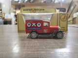 vintage models of yester year oxo its meat & drink to you y-22 matchbox 1930 frd