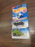 vtg new look hotwheels mattel speed a saurus & roll patrol new cars in box
