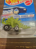 vtg new look hotwheels mattel speed a saurus & roll patrol new cars in box