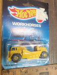 VTG hotwheels mattel brand diecast earth mover toy car 1988 unopened in box