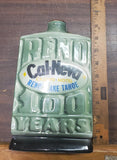 VTG 1968 EMPTY jim beem RENO 100 Years Collector Decanter Biggest Little City