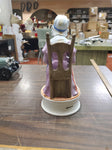 VTG betsy Ross 200 Years Of Freedom 1776 1976 Decanter Music Box Hoffman EMPTY